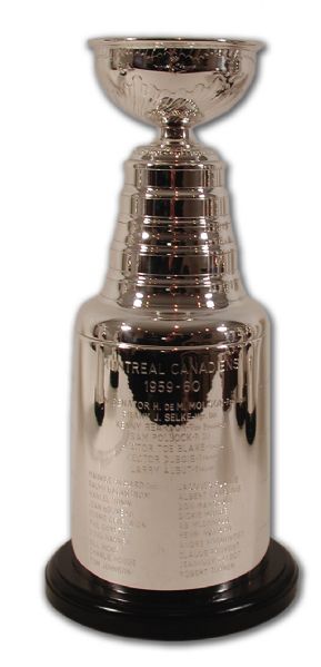 1959-60 Montreal Canadiens Stanley Cup Championship Trophy (13”)