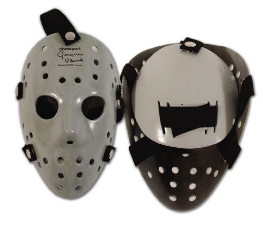 Jacques Plante Fibrosport Replica Mask