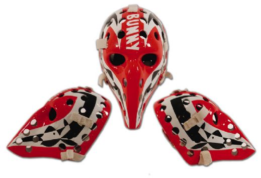 Michel “Bunny” Larocque’s 1980’s Philadelphia Flyers Game Worn Mask ADDENDUM