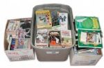 Large Baseball and Football Book & Guide Collection of 143