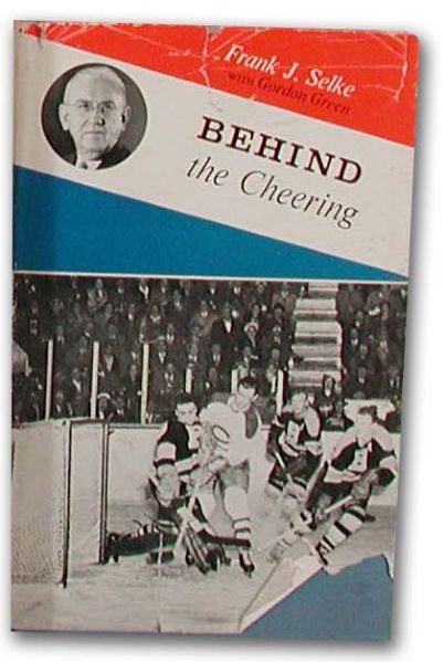 Frank Selke Book Signed to Maurice Richard