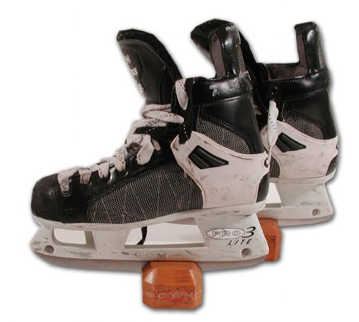 Kyle Calder’s 2001-02 Game Used CCM Skates