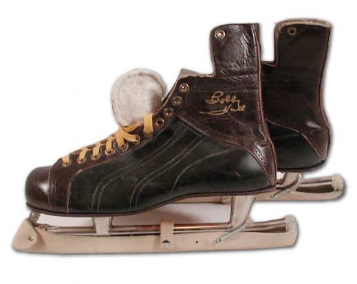 1960s Bobby Hull Store Model Endorsed Bauer Skates