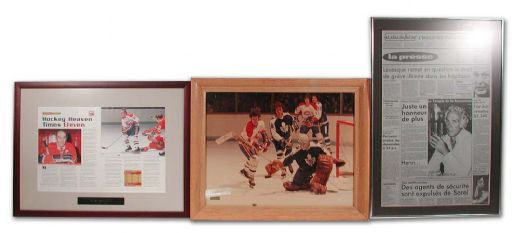 Montreal Canadiens Collection of Framed Photos & Displays