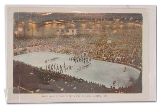 1931 “Opening Night in Maple Leaf Gardens” Postcard