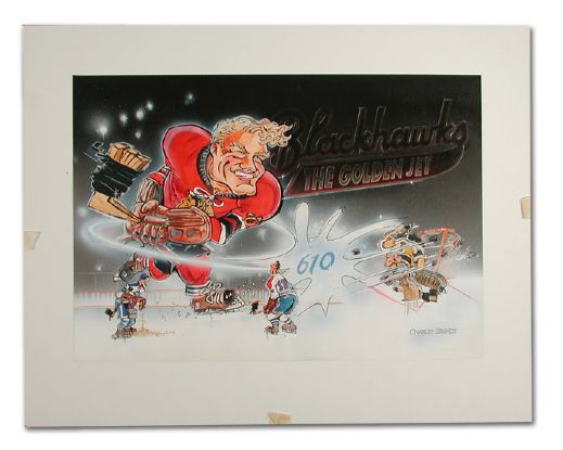 Bobby Hull Original Airbrush Artwork