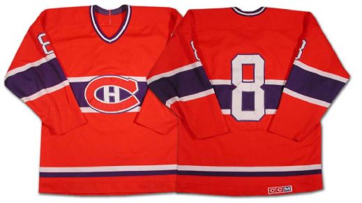 1980’s Montreal Canadiens Game Worn #8 Jersey