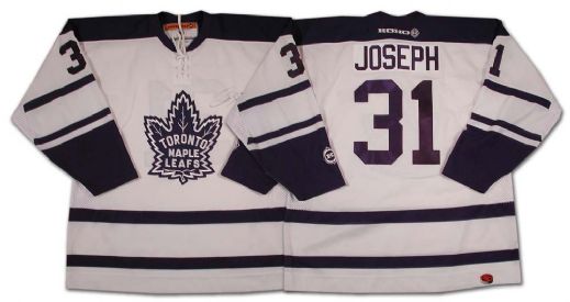 Curtis Joseph Autographed Toronto Maple Leafs Jersey