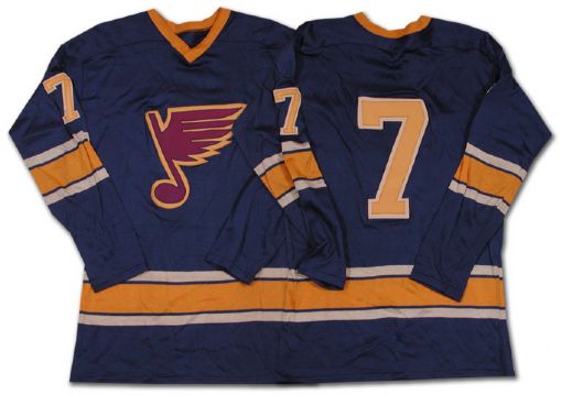 Garry Unger St. Louis Blues Number ‘7 Souvenir Jersey