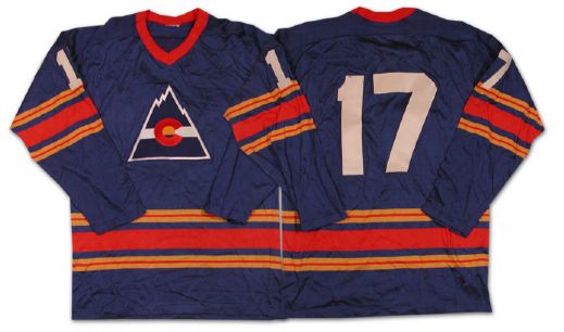 Early-1970s Colorado Rockies Away Number ‘17 Souvenir Jersey