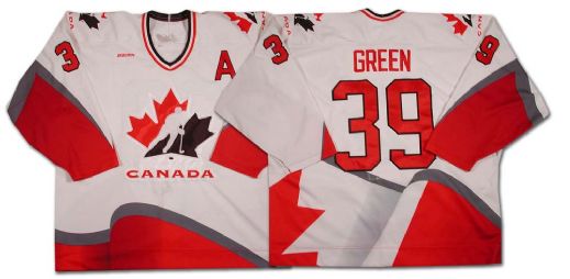 Travis Green 1996-97 Team Canada Game Worn Jersey