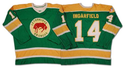 Circa 1978 Lethbridge Broncos Game Worn Jersey