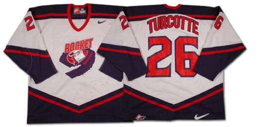 QMJHL Montreal Rocket Game Worn Jersey