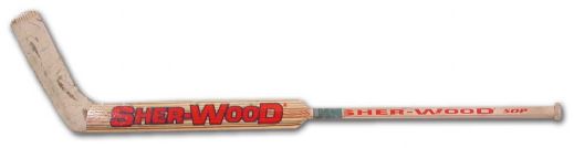 Jose Theodore Game Used Sher-Wood Stick