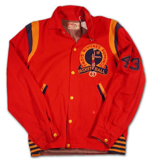 1963 Trois-Rivieres Dominos Team Basketball Jacket