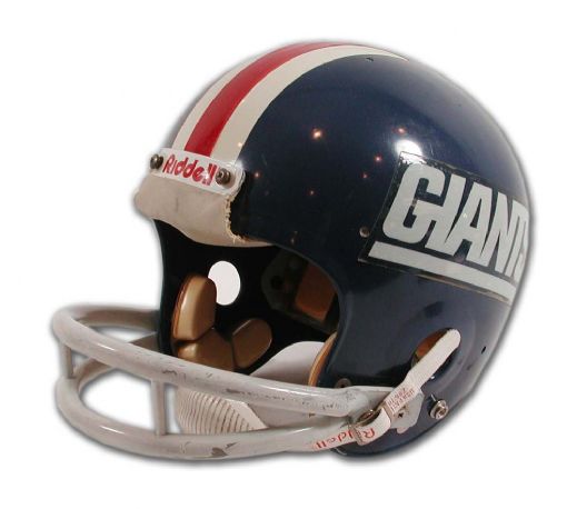 Circa 1979 NFL New York Giants Football Helmet