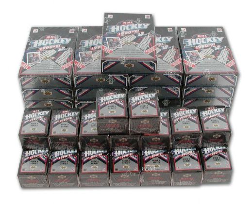 Collection of 1990-91 Upper Deck Unopened Boxes & Sets