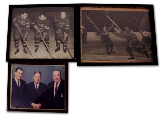 Elmer Lach’s “Punch Line” Related Photograph Collection of 17