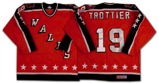 Bryan Trottier’s Game Worn 1985 NHL All-Star Game Jersey