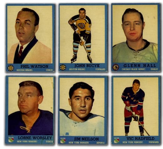 1962-63 Topps Card Lot of 44