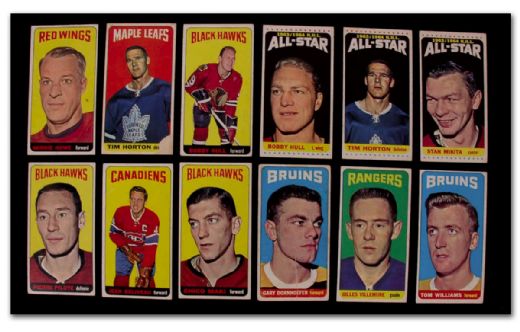 1964-65 Topps Tallboy Card Lot of 88