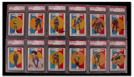 1960-61 Topps All-Time Greats PSA-Graded (7 & 8) Collection of 25