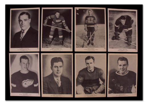 1939-40 O-Pee-Chee Card Lot of 16 Including Charlie Conacher