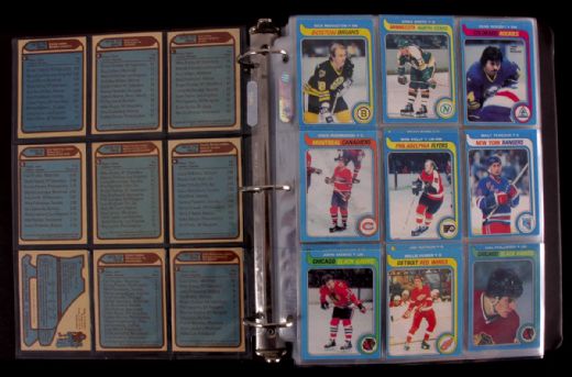 1980’s O-Pee-Chee Complete Card Set Collection of 5 Including  Gretzky