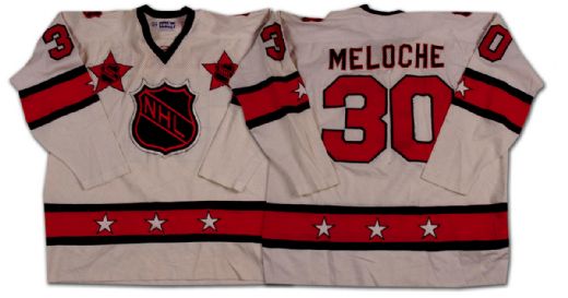 Gilles Meloche’s Game Worn 1980 NHL All-Star Game Jersey