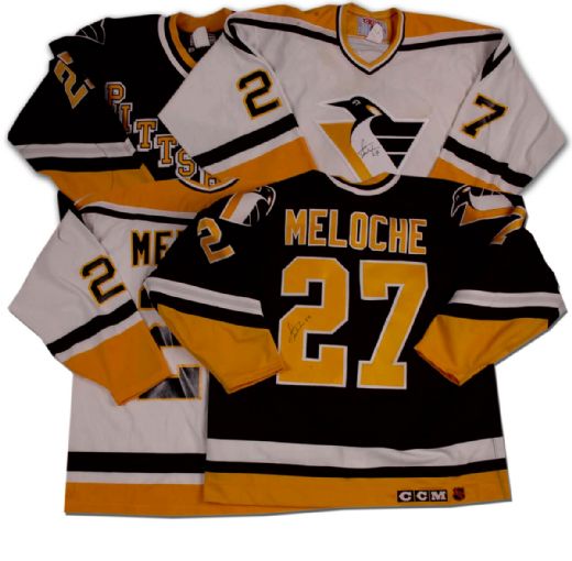 Gilles Meloche’s Autographed Pittsburgh Penguins Memorabilia  Collection