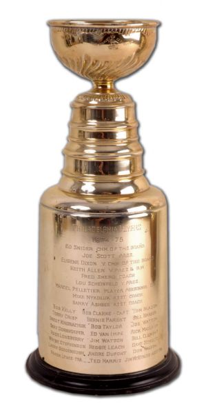 1974-75 Philadelphia Flyers Stanley Cup Championship Trophy (13”)