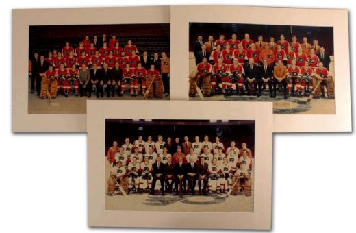 Philadelphia Flyers Team Photo Collection of the First Six Years