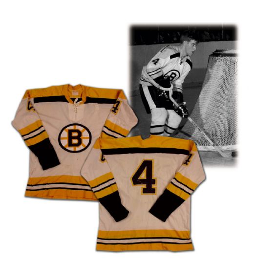 Bobby Orr’s 1968-69 Boston Bruins Game Worn Photo Matched Jersey