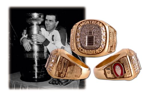 Maurice Richard Montreal Canadiens Stanley Cup Tribute Ring from  the Family