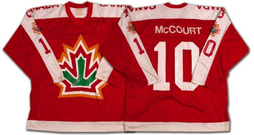 Dale McCourt’s 1979 Team Canada World Championships Game Worn  Jersey