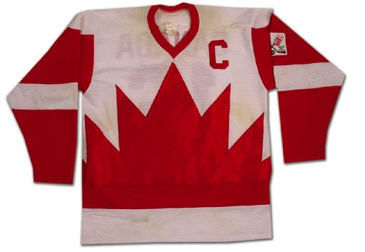 1987 Canada-Russia “Relive The Dream” Series Team Canada Game  Worn Jersey Collection of 6 Including Henderson