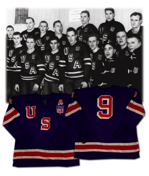 1956 Team USA Olympic Games Game Worn Jersey ADDENDUM