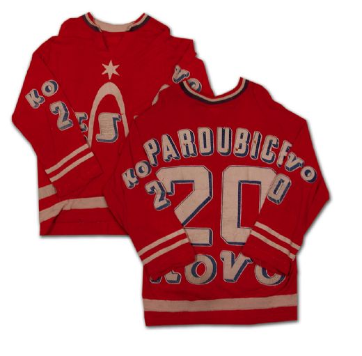 1970’s Czechoslovakia Pardubice Game Worn Jersey