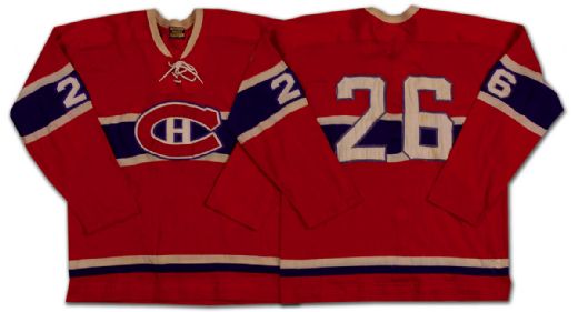 Pierre Bouchard’s Circa 1973 Montreal Canadiens Game Worn Jersey