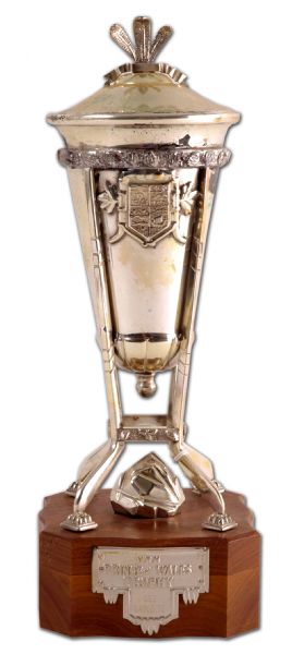 1976-77 Montreal Canadiens Prince of Wales Trophy Presented to  Guy Lapointe (13”)