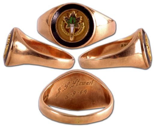 Black Jack Stewart’s Hockey Hall of Fame Gold Ring