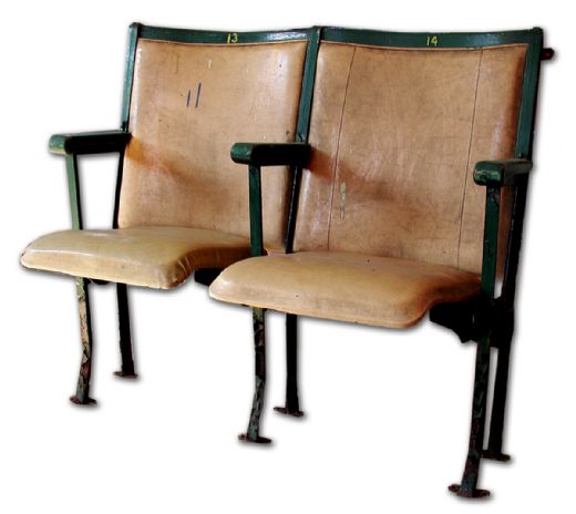 Pair of Seats from the Detroit Olympia