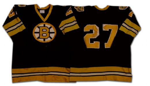 1970’s Boston Bruins Earl Anderson Game Worn Jersey