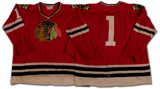 1970-71 St. Catharines Black Hawks Peter Crosbie Game Worn Jersey