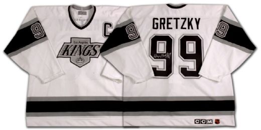 Autographed Wayne Gretzky Los Angeles Kings Jersey