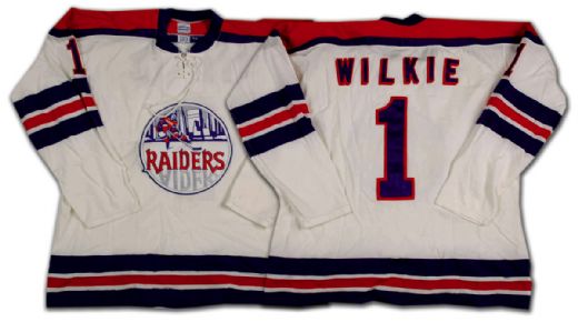 1972-73 Ian Wilkie New York Raiders Jersey