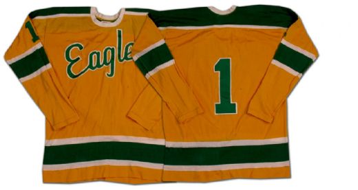 1972-73 Salt Lake Golden Eagles Ray Martyniuk Game Worn Jersey