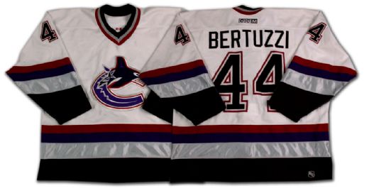 Todd Bertuzzi’s 2001-02 Vancouver Canucks Game Worn Jersey