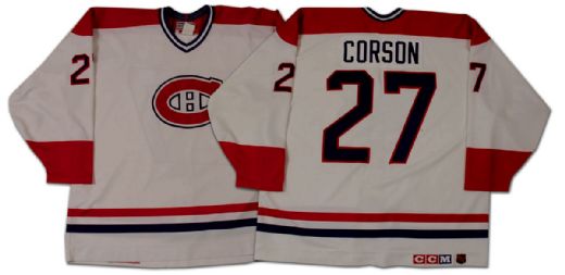  Shayne Corson’s 1996-97 Montreal Canadiens Game Worn Jersey