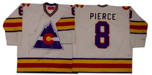 1977-78 Colorado Rockies Randy Pierce Game Worn Jersey